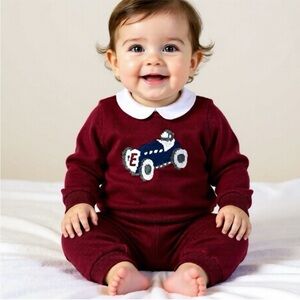 Edgehill Collection Burgundy Kids Matching Set
